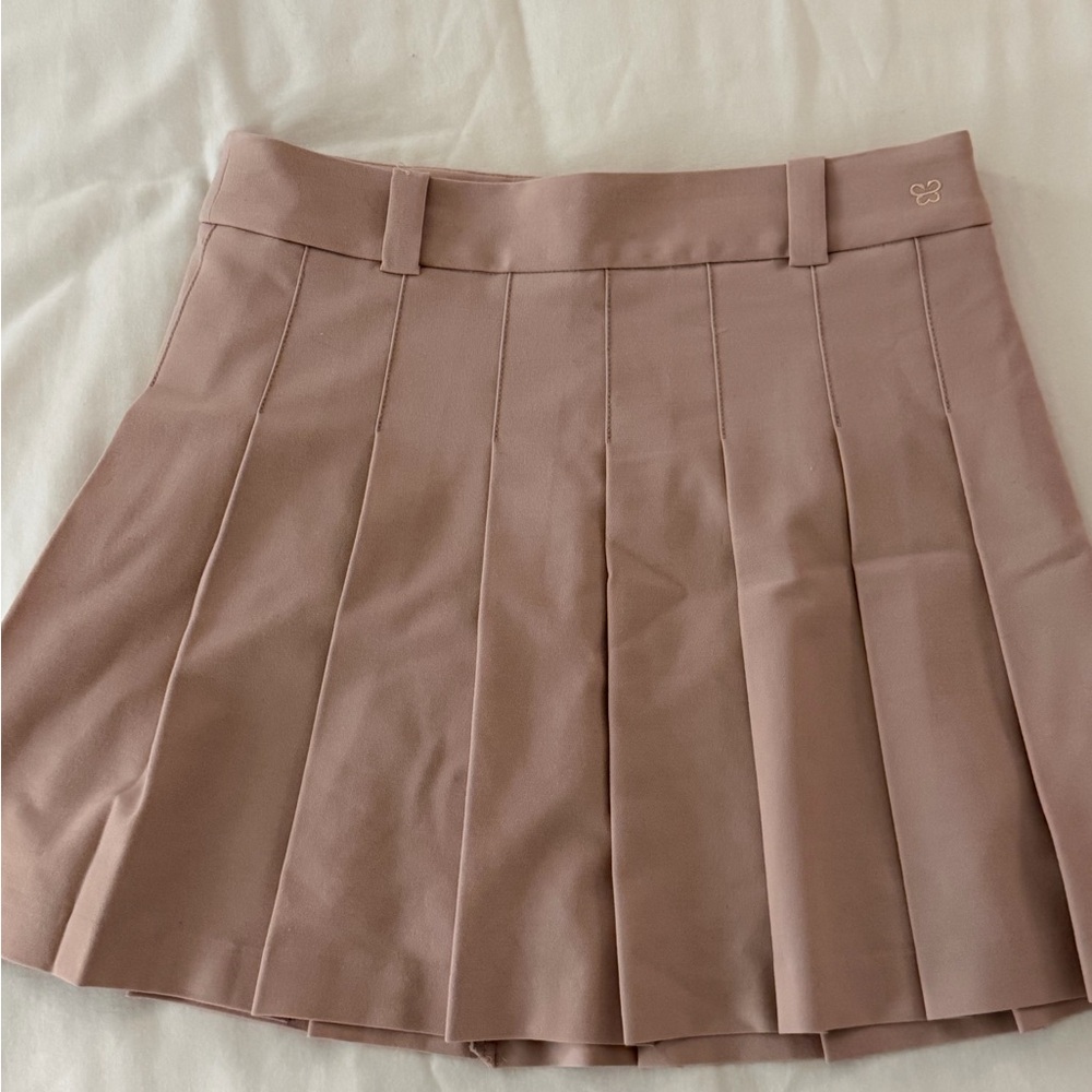 Aritzia Olive Micro Skirt